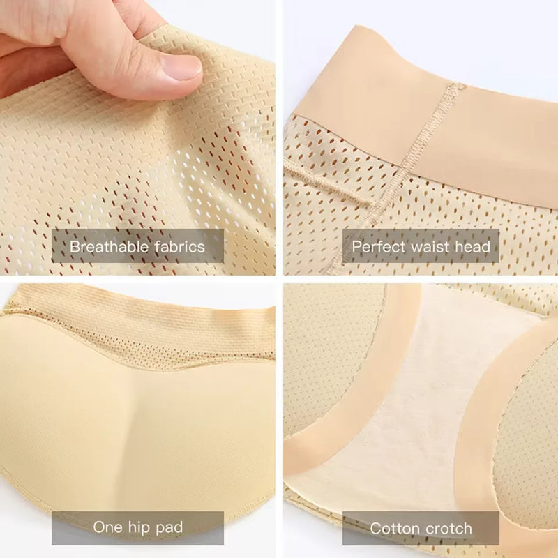 Butt Lift Shaper Panties Hip Pads Shapewear Push Up Booty Enhancer Control Panties Invisible Underwear Fake Ass For Women