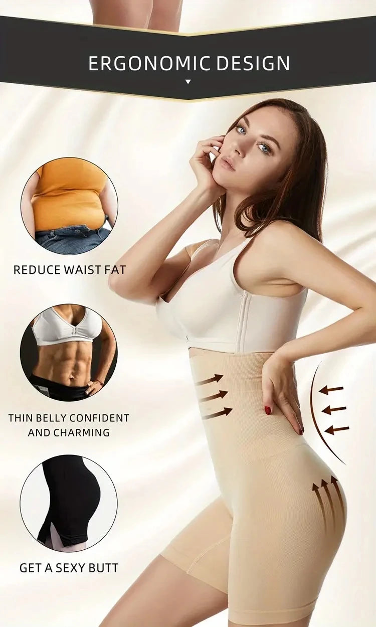 Super High Waist Shaping Control Panties Tummy Control Butt Lifting Slim Shorts Women's Underwear Shapewear Body Shaper